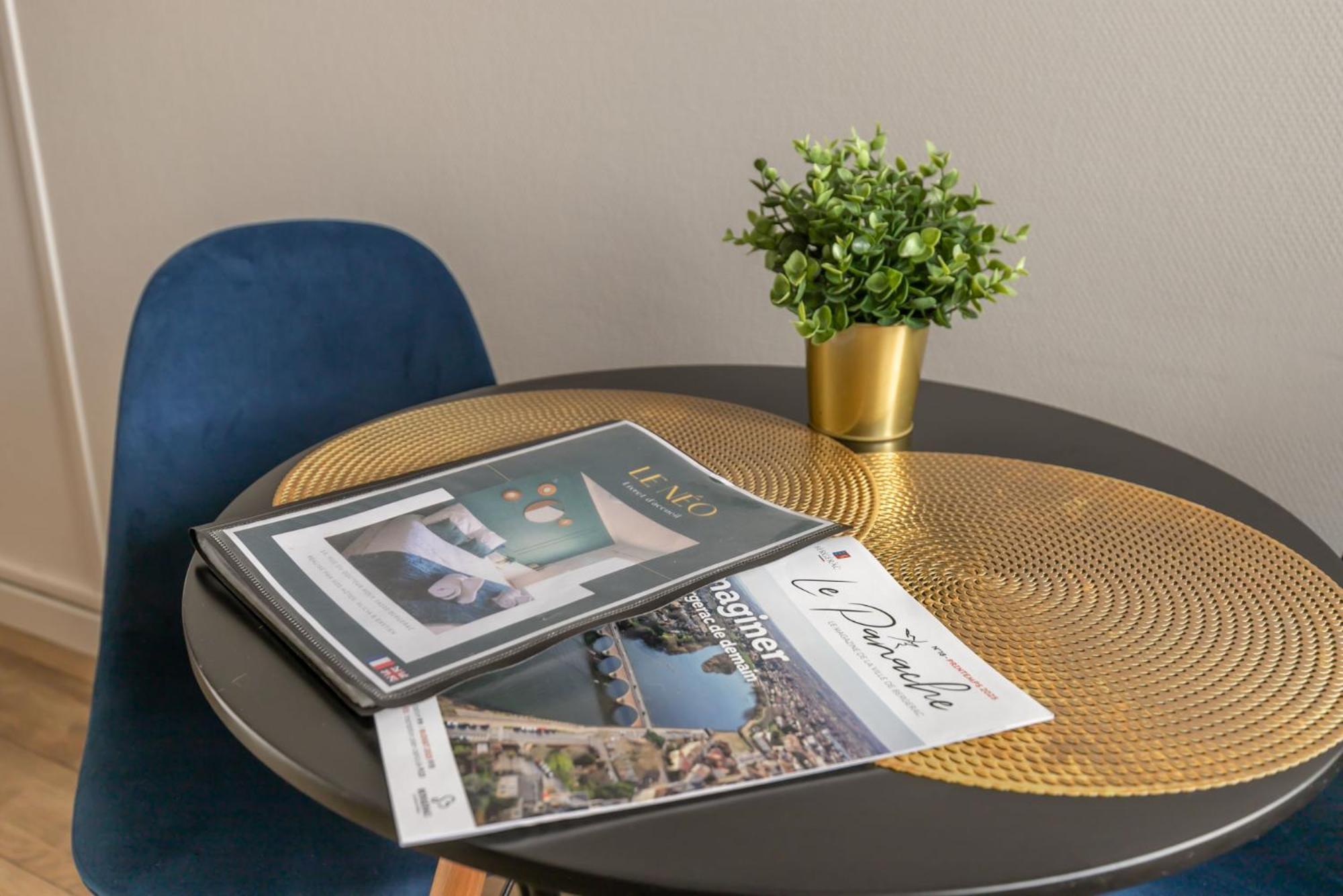 Le Neo - Chic Avec Sa Cour Privative Et Fibre Bergerac
